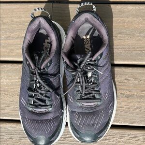 Hoka One One Charcoal Athletic Shoes